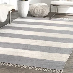 NuLOOM Ashlee Striped Flatweave Area Rug