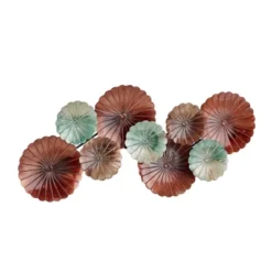 Metal Plate Wall Decor Brown - Olivia & May -Home Decoration Series GUEST ad03537c 8e60 40ba ba39 3aa4d853980c