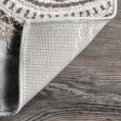 NuLOOM Andi Textured Geometric Indoor And Outdoor Patio Area Rug 8 NuLOOM Andi Textured Geometric Indoor And Outdoor Patio Area Rug - Image 6