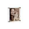 Azar Displays Floating Acrylic Wall Frame With Silver Stand Off Caps: 9" X 12" Graphic Size, Overall Frame Size: 13" X 16" -Home Decoration Series GUEST ae361c6b 17f4 48c5 988a 343d16a988e3