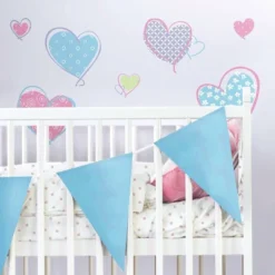 Hearts Peel And Stick Wall Decal - RoomMates -Home Decoration Series GUEST b0510ae4 c718 467f bb41 5210d02510dd