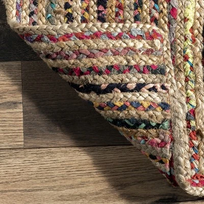 NuLOOM Aleen Bohemian Cotton/Jute Area Rug 8 NuLOOM Aleen Bohemian Cotton/Jute Area Rug - Image 6