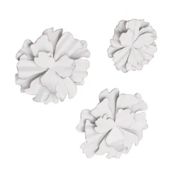Modern Ornamental Wall Decor Set Of 3 White - Olivia & May -Home Decoration Series GUEST b2c406cb b2b4 4b53 b6c6 e822f870eedc