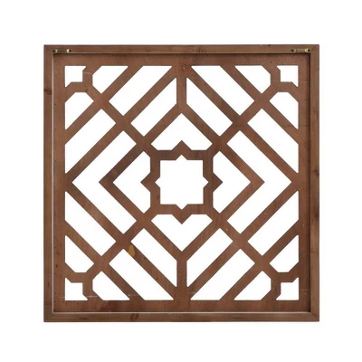 Wooden Wall Art Brown - StyleCraft 7 Wooden Wall Art Brown - StyleCraft - Image 5