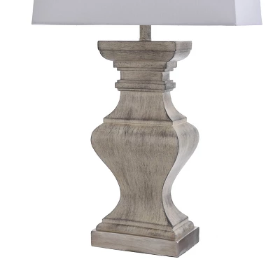 Square Candlestick Moulded Table Lamp White - StyleCraft 4 Square Candlestick Moulded Table Lamp White - StyleCraft - Image 2