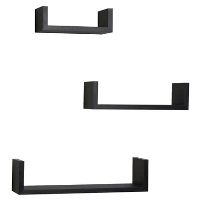 3pc Wall Shelving Set - Danya B. 6 3pc Wall Shelving Set - Danya B. - Image 4