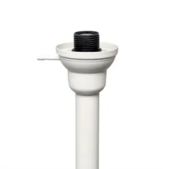 Torchiere Floor Lamp With 2 Reading Lights And Scalloped Glass Shades White - Lalia Home -Home Decoration Series GUEST b68fd539 c71b 40dc 8aec 410cfda8c032