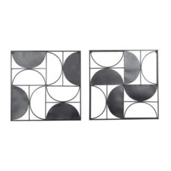 Set Of 2 Contemporary Metal Wall Decors Brown - Olivia & May 11 Set Of 2 Contemporary Metal Wall Decors Brown - Olivia & May -Home Decoration Series GUEST b89a6338 b298 4c7f ae73 093807a74b0b