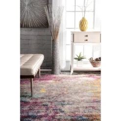 NuLOOM Rachele Abstract Area Rug -Home Decoration Series GUEST b8f41a2b ebe7 4e99 85e6 4466784df1d3