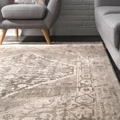 NuLOOM Vintage Cassie Fringe Area Rug -Home Decoration Series GUEST b96f014e 20dd 4bfb 94e3 d4cf22d2b085