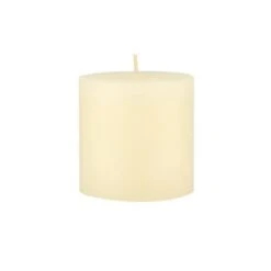 6pk Unscented Flat Top Smooth Pillar Candles Ivory - Stonebriar Collection -Home Decoration Series GUEST ba35e547 10b3 41ab bd20 9339126a65a4