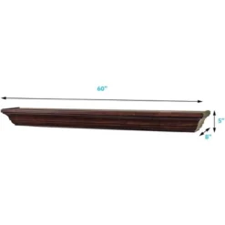 Mantels Direct Colton Floating Wood Fireplace Mantel Shelf -Home Decoration Series GUEST bc6ed1e8 d120 4693 a855 c2c373405afc