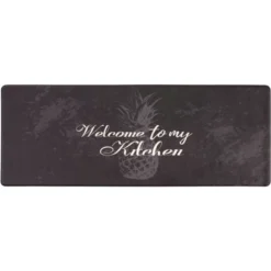 World Rug Gallery Welcome Kitchen Anti Fatigue Standing Mat -Home Decoration Series GUEST bc78b41e 0746 4902 978e 9cbd67aecb0c