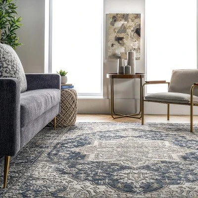 NuLOOM Darcie Traditional Medallion Area Rug 9 NuLOOM Darcie Traditional Medallion Area Rug - Image 7