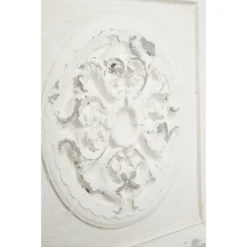 Vintage Fiberglass Floral Wall Decor Set Of 4 White - Olivia & May 18 Vintage Fiberglass Floral Wall Decor Set Of 4 White - Olivia & May -Home Decoration Series GUEST c1f431b5 672e 486c 9cdf ac8f60bc8275