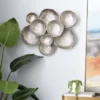 Aluminum Plate Wall Decor With Uneven Edges Silver - Olivia & May -Home Decoration Series GUEST c29fa16b a3f9 4eaf b4bf b621cda2b865
