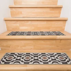 World Rug Gallery Trellis Non-Slip Stair Treads -Home Decoration Series GUEST c3f88774 f3d1 4e5b bd7d 058d088b0f96