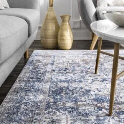 NuLOOM Vintage Lilah Medallion Area Rug 10 NuLOOM Vintage Lilah Medallion Area Rug -Home Decoration Series GUEST c8815db2 29ad 4e22 8ba5 e45aaa06bd75