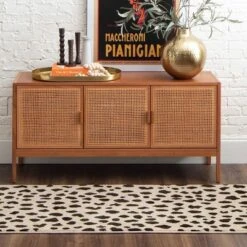 Daffodil Leopard Print Woven Rug - Threshold™ -Home Decoration Series GUEST ca6f0185 7f07 4025 bbdb 2103d7e23c18