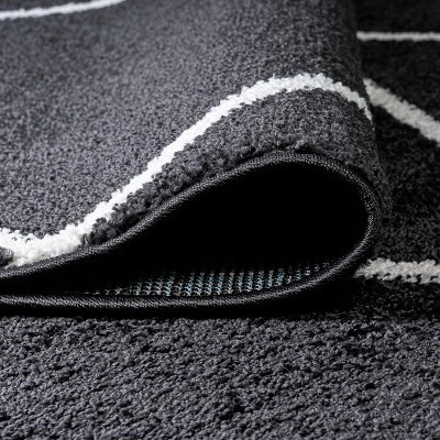 Cole Minimalist Diamond Trellis Round Area Rug - JONATHAN Y 10 Cole Minimalist Diamond Trellis Round Area Rug - JONATHAN Y - Image 8