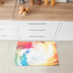 World Rug Gallery Contemporary Waves Anti-Fatigue Standing Mat -Home Decoration Series GUEST cac90b50 91db 4c59 92f5 3a9eaa36001c