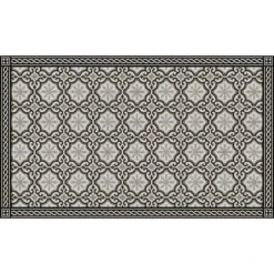 FlorArt Chelsea Noir Low Profile Easy Clean Kitchen Mat Black/Gray - Bungalow Flooring -Home Decoration Series GUEST cbe0379f c858 46e4 9af7 94ce3e8ce2e6