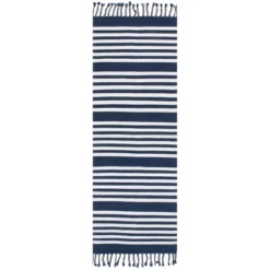 NuLOOM Rowen Striped Cotton Tassel Area Rug 25 NuLOOM Rowen Striped Cotton Tassel Area Rug -Home Decoration Series GUEST cc78133f 480d 4a17 85df 03a0e69d3331