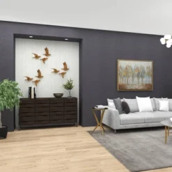 Resin Bird Metallic 3D Sculpted Wall Decor Set Of 3 Gold - Olivia & May -Home Decoration Series GUEST cdfc290a c7b4 4960 9e67 d0a33a8dad17