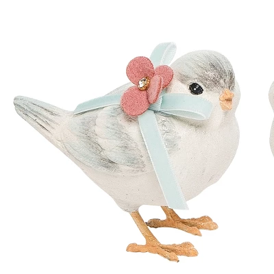 Gallerie II Spring Birds Easter Figurines Decorations Set Of 2 4 Gallerie II Spring Birds Easter Figurines Decorations Set Of 2 - Image 2