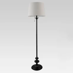 Londonberry Stick Floor Lamp Black - Threshold™ -Home Decoration Series GUEST cf25e812 d87e 4498 a69d b76bd7c39265