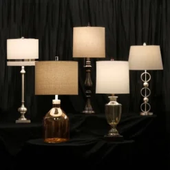 Table Lamp Baked Red - StyleCraft -Home Decoration Series GUEST cf5510b2 de88 4242 82ad dac33acd3b2d