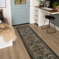 Floral Woven Accent Rug - Threshold™ -Home Decoration Series GUEST d0fc3962 c2be 41d0 a39b 1c07cdfdb402