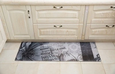J&V TEXTILES 20" X 55" Oversized Cushioned Anti-Fatigue Kitchen Runner Mat (Kitchen Art) 3 J&V TEXTILES 20" X 55" Oversized Cushioned Anti-Fatigue Kitchen Runner Mat (Kitchen Art)