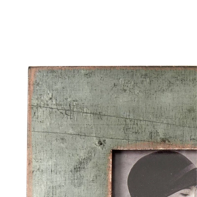 7.25" X 9.75" Galvanized 2-Sided Standing Picture Single Frame - Storied Home 4 7.25" X 9.75" Galvanized 2-Sided Standing Picture Single Frame - Storied Home - Image 2