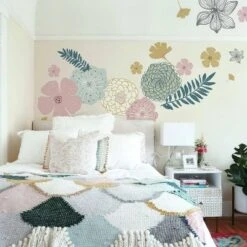 Perennial Blooms Peel And Stick Giant Wall Decal - RoomMates