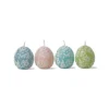Tagltd Petunia Easter Egg Candles Set Of 4 Pastel Colored Edd Shaped Candle Haind-Painted -Home Decoration Series GUEST d5122fdf 6fe7 43f2 9cc9 d007142baff5