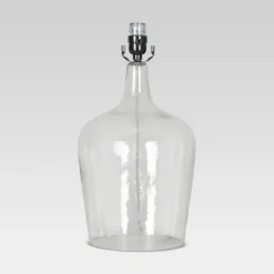 Artisan Glass Jug Large Lamp Base Clear - Threshold™