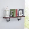 35.5" X 7.5" Industrial Pipe Wall Shelf - Danya B. -Home Decoration Series GUEST d54418bb 5516 488f 910d c624480ec8df