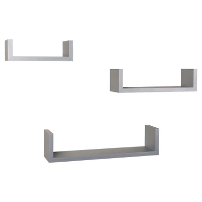 3pc Wall Shelving Set - Danya B. 7 3pc Wall Shelving Set - Danya B. - Image 5