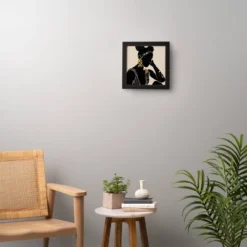 Domonique Brown Black Hair No. 6 Framed Wall Art Black - Deny Designs 10 Domonique Brown Black Hair No. 6 Framed Wall Art Black - Deny Designs -Home Decoration Series GUEST d75f22a3 7081 4a0f a294 56c9f810331b