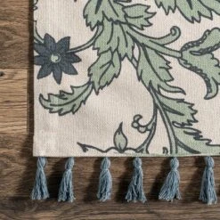 NuLOOM Thomas Paul Octopus Tasseled Area Rug -Home Decoration Series GUEST d804306a d4e2 4f4c a116 4dba228bf491