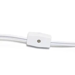 14.17" Traditional Ceramic Texture Thumbprint Tear Drop Table Desk Lamp With Tapered White Shade White - Creekwood Home -Home Decoration Series GUEST d8f87b41 2d90 43e2 a0d8 d8db3bc07f49