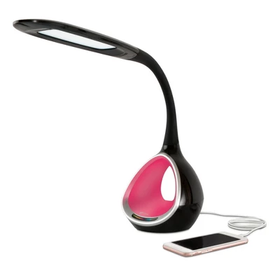 15" Color Changing Desk Lamp Black (Includes LED Light Bulb) - OttLite 3 15" Color Changing Desk Lamp Black (Includes LED Light Bulb) - OttLite
