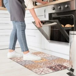 World Rug Gallery Tile Anti-Fatigue Standing Mat -Home Decoration Series GUEST d9934999 d5ae 42d1 a4be 1efe6e2c0449