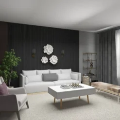 Modern Ornamental Wall Decor Set Of 3 White - Olivia & May -Home Decoration Series GUEST dba4e7e7 b821 47a1 a3da f9ab72da1677