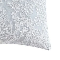 12"x20" Oversize Boucle Metallic Lumbar Throw Pillow White/Gray - VCNY Home -Home Decoration Series GUEST dbefaa7e 6de9 49d5 9158 a36778ac0774