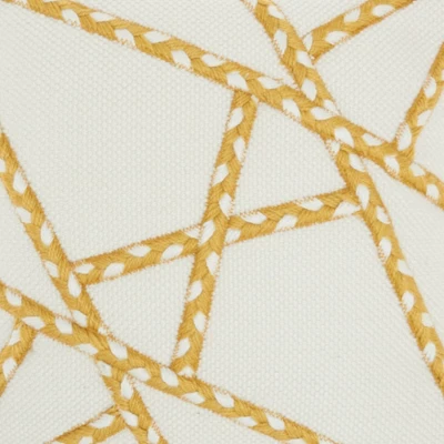 18"x18" Woven Braided Geometric Outdoors Square Throw Pillow - Mina Victory 7 18"x18" Woven Braided Geometric Outdoors Square Throw Pillow - Mina Victory - Image 5