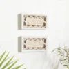 Farmhouse Wood Carved Sign Wall Decor Set Of 2 White - Olivia & May -Home Decoration Series GUEST ddb2f188 55ee 4d41 a167 8f2b1a90e8f6