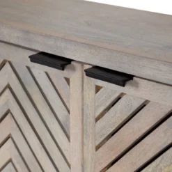 30" X 10" X 14" Mezzeta Decorative Coastal 2 Door Wall Cabinet Whitewash - Kate & Laurel All Things Decor -Home Decoration Series GUEST dec76bce 469d 4f5b bfc9 9da4684dc5e9