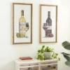Farmhouse Wood Wine Framed Wall Art Set Of 2 Brown - Olivia & May 1 Farmhouse Wood Wine Framed Wall Art Set Of 2 Brown - Olivia & May -Home Decoration Series GUEST e0178fc7 21fc 499d a28c d3cfdc5df705